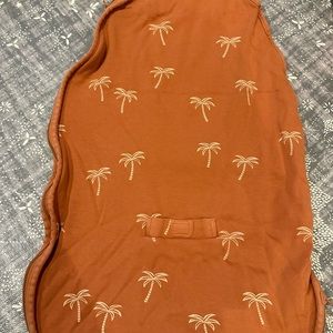 Orange woolino palms 2-24 months sleep sack